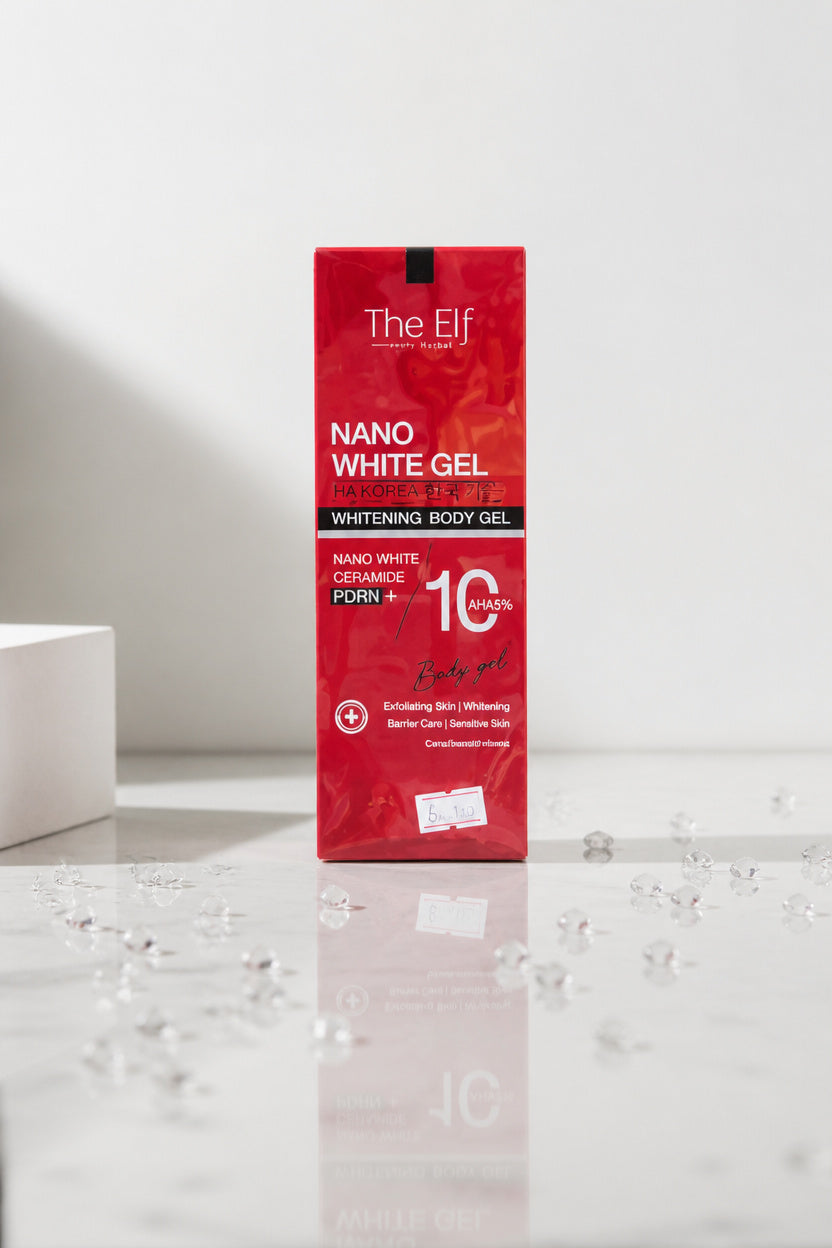 The Elf Nano White Gel AHA Concentrated Whitening Body Gel 120ml