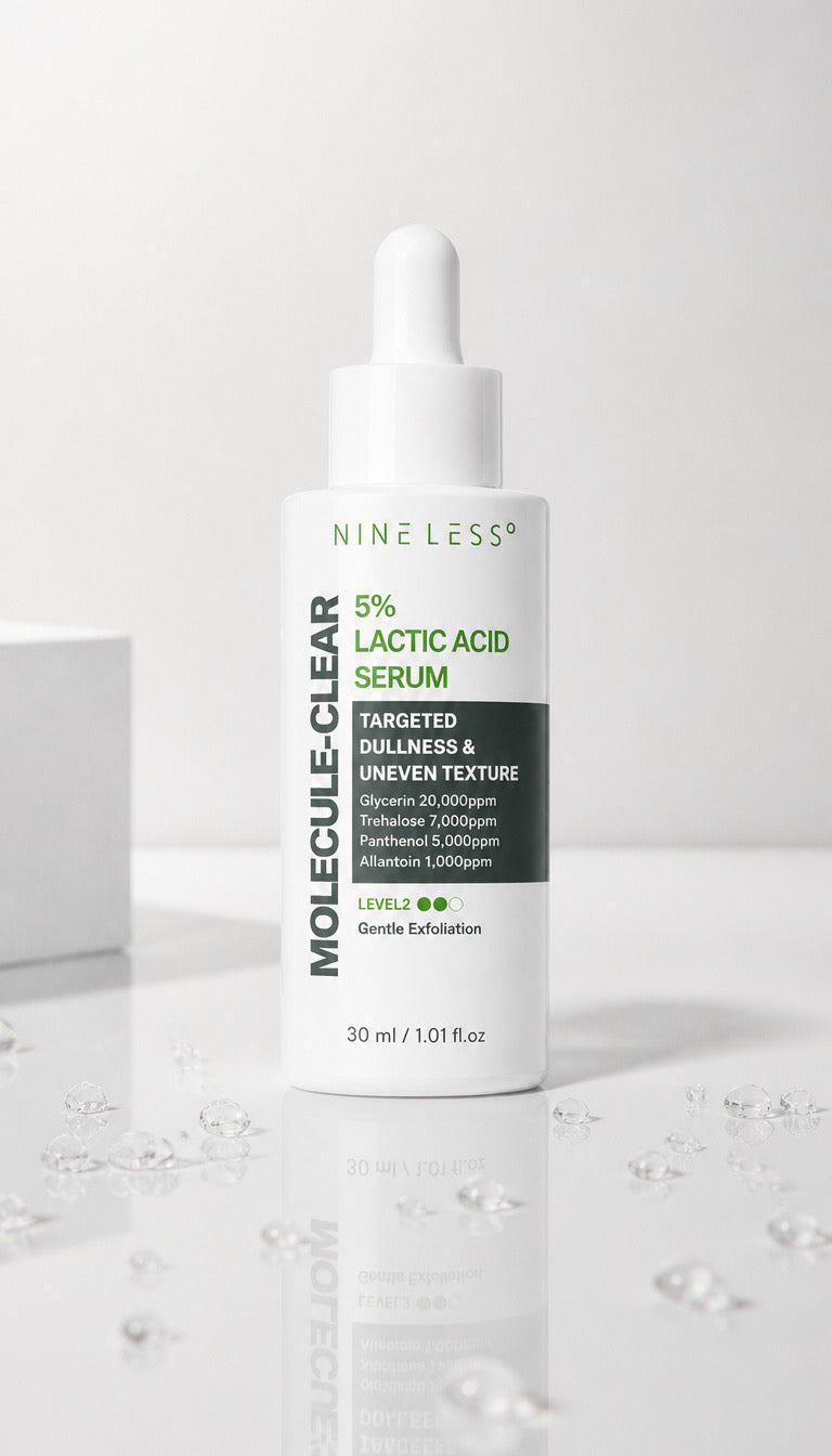 NINELESS: MOLECULE-CLEAR Lactic Acid Serum