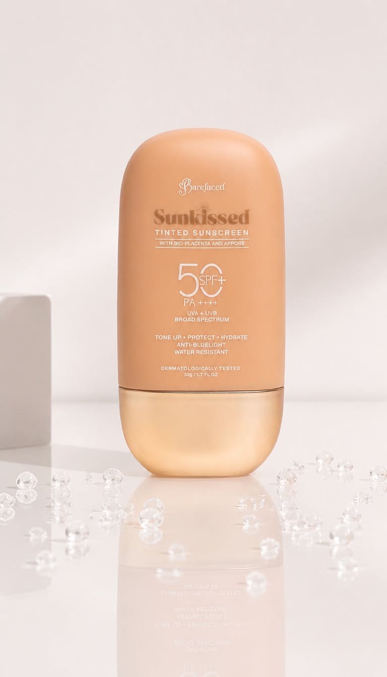 BAREFACED: Sunkissed Tinted Sunscreen 50G