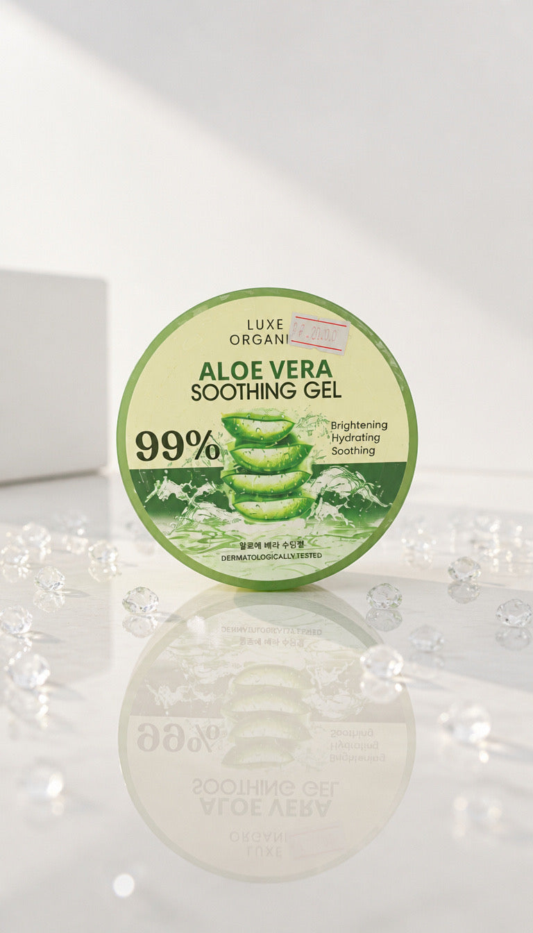 LUXE ORGANIX: Aloe Vera Soothing Gel 99%
