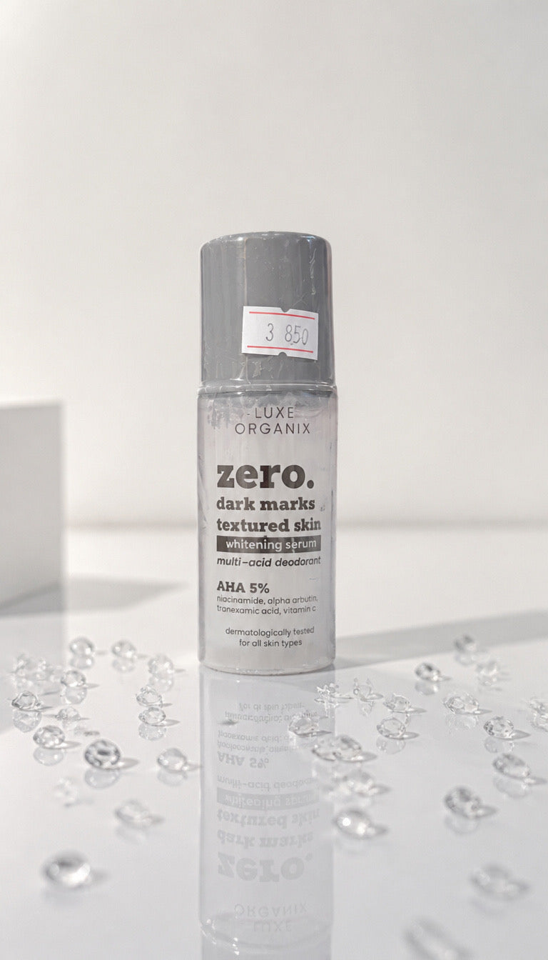 LUXE ORGANIX: Zero Dark Marks & Textured Skin Whitening Multi-Acid Serum Deodorant