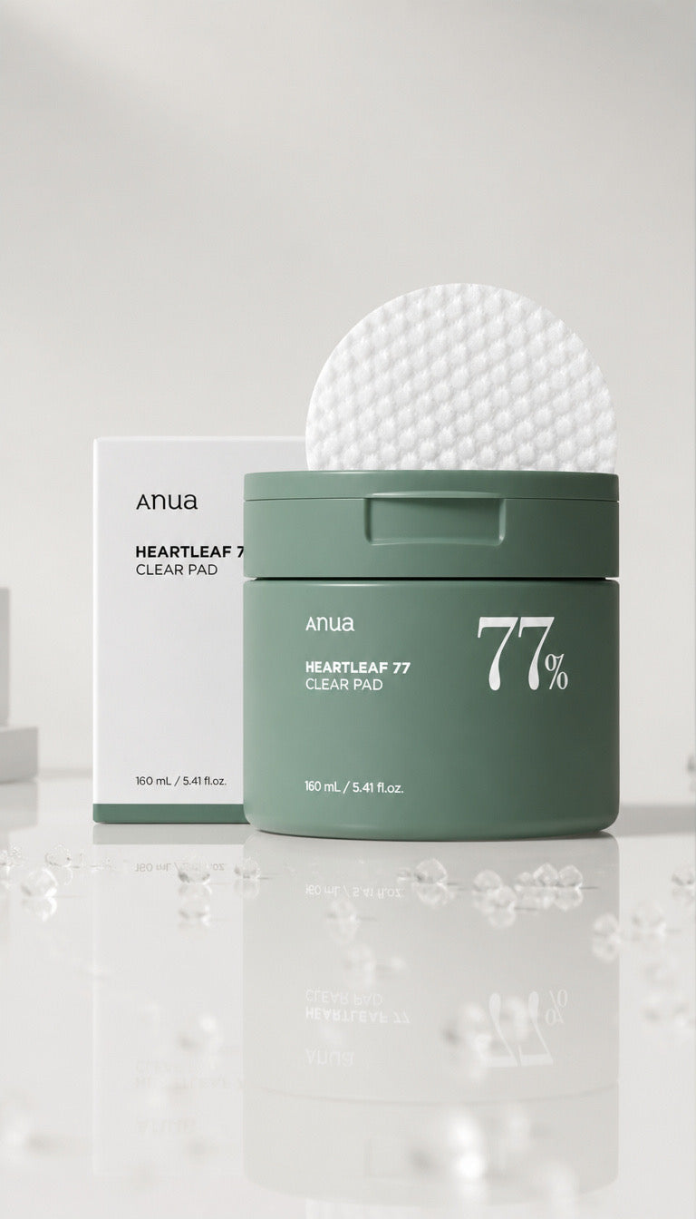 ANUA:  Heartleaf 77 Clear Pad