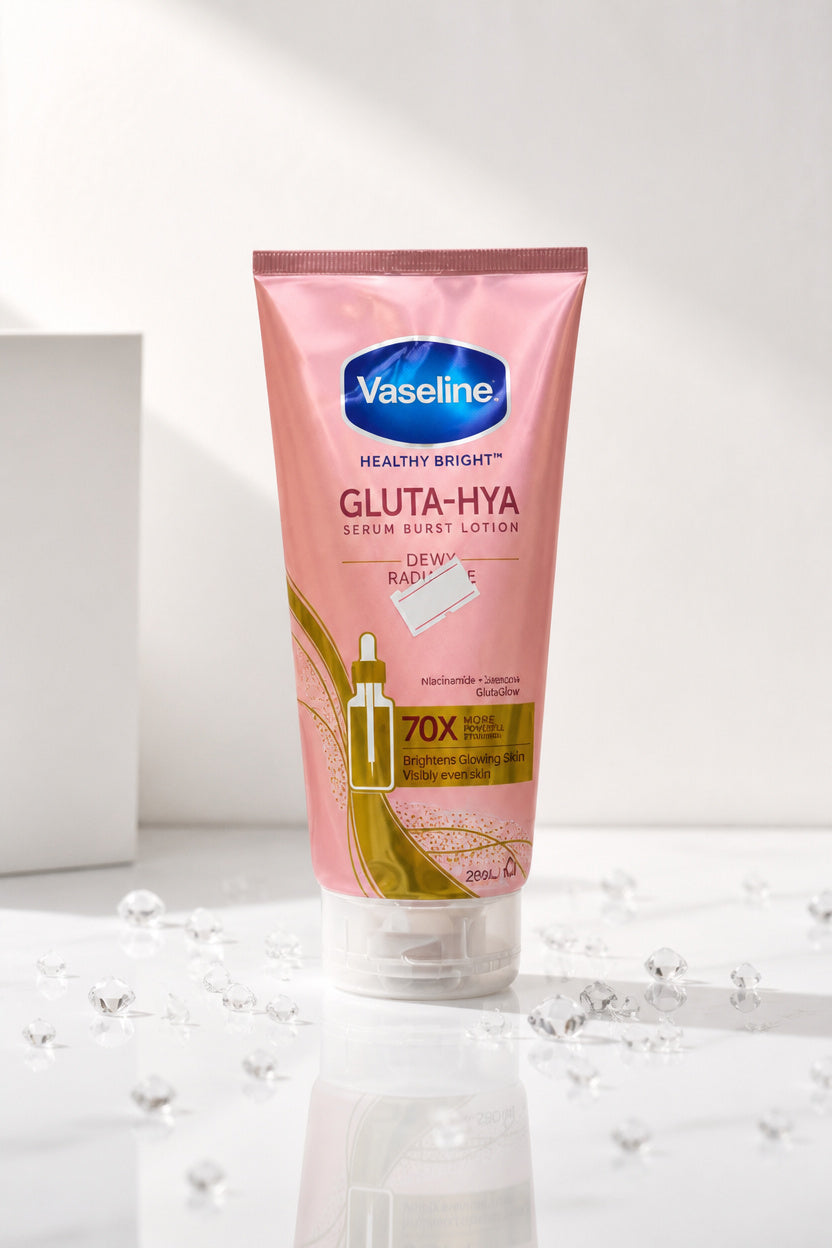 Vaseline Healthy Bright Gluta-Hya Serum Burst Lotion (Dewy Radiance variant) 200ML