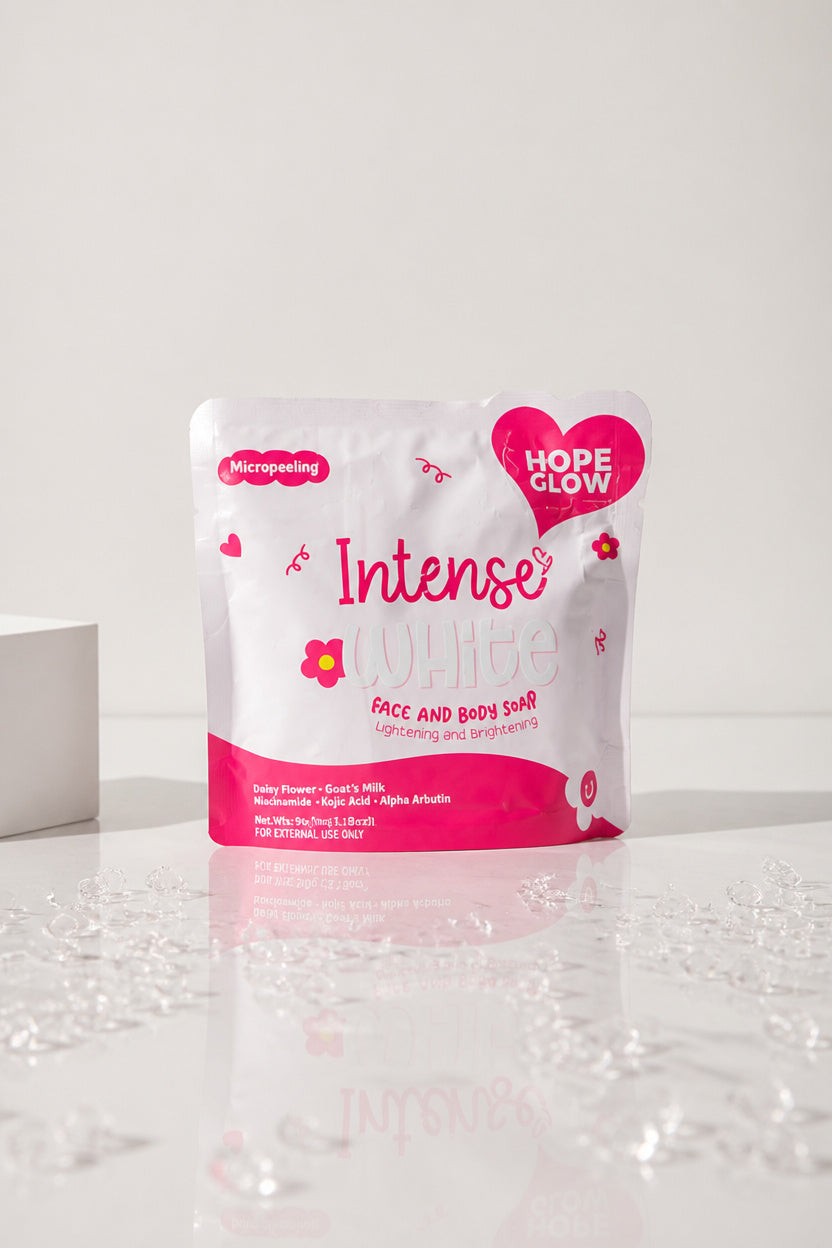Luna Aura Hope Glow Intense White Face and Body Soap 3bars 150g