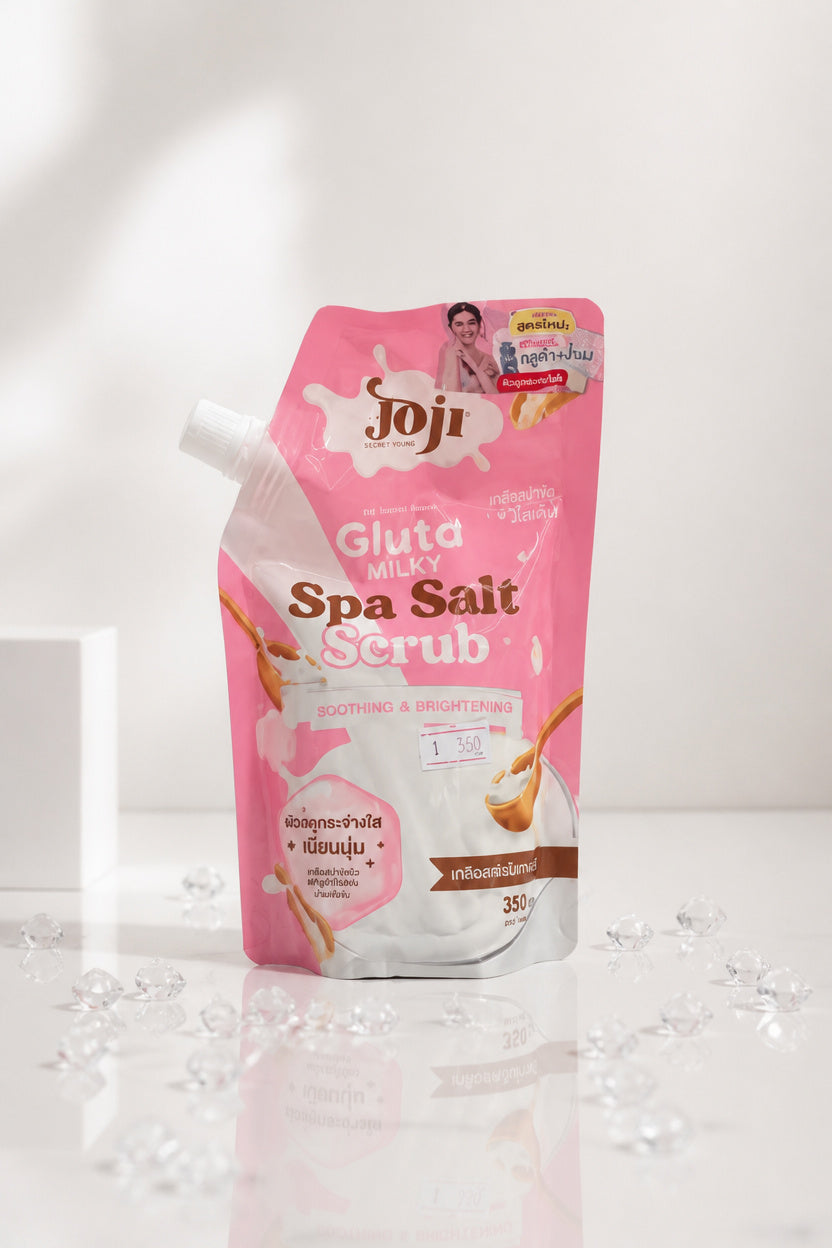 JOJI: Secret Young Gluta Milky Spa Salt Scrub. 350G