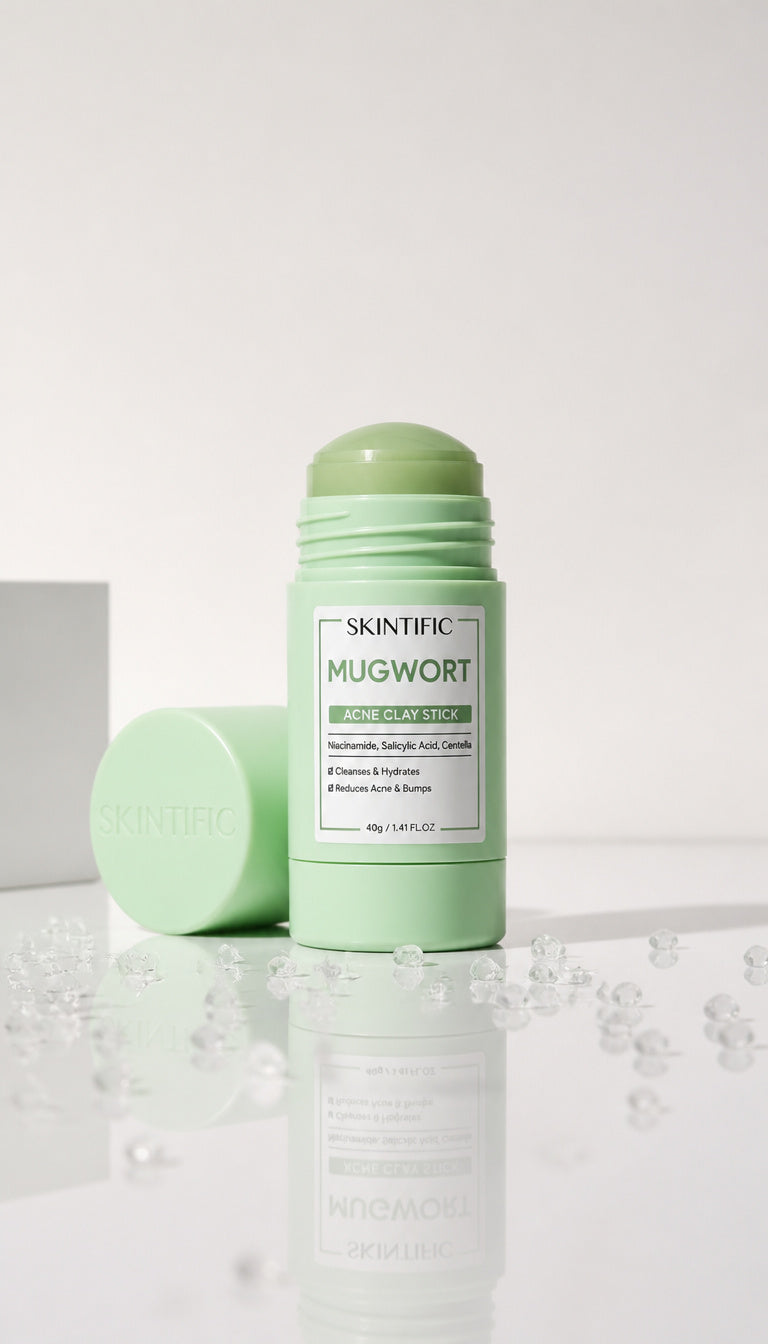 SKINTIFIC: Mugwort Acne Clay Stick,