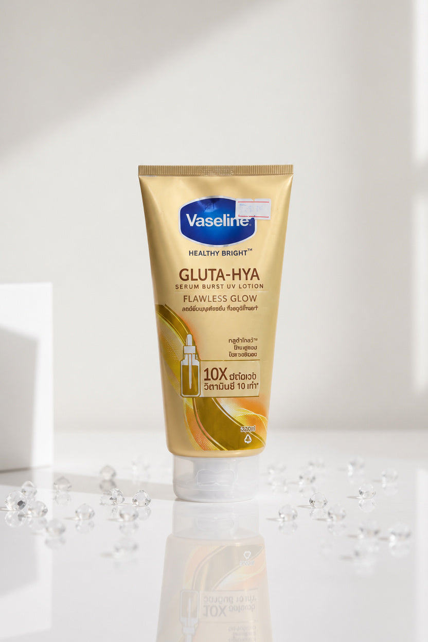 VASELINE: Healthy Bright Gluta-Hya Serum Burst UV Lotion 200ML